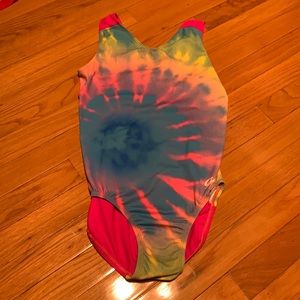 GK Elite Adult Medium Tie Dye Leotard